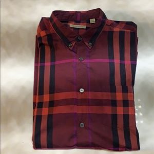 Men’s Burberry button down. Size XL
